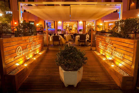 Our terrace is available at night for your special moments.